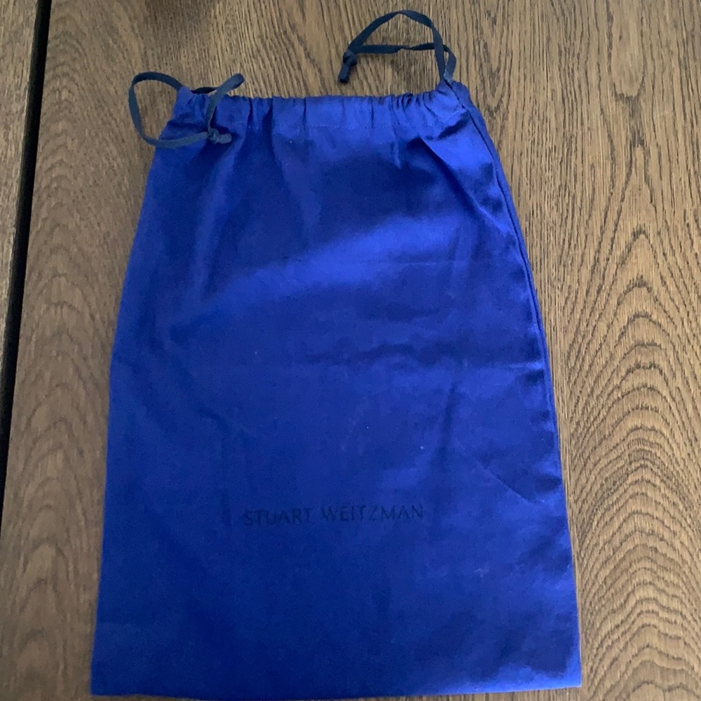 Stuart Weitzman dust bag blue